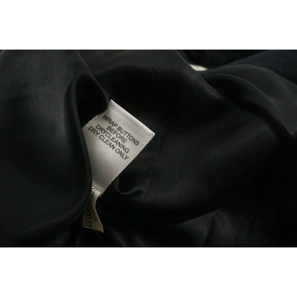 Banana Republic Tessuti Sondrio Men's 38R  Dark Blue Twill Cotton Vented Blazer‎